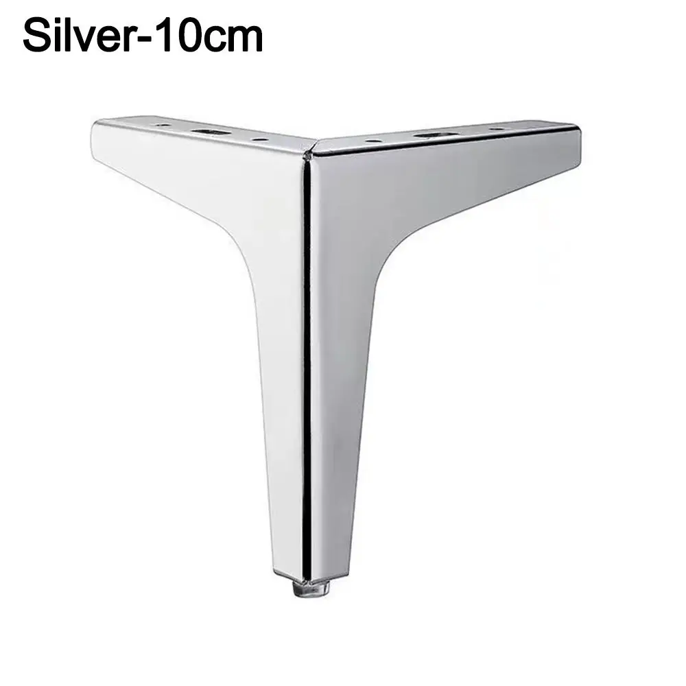 Metal Furniture Legs Triangle Wear-resistant Cabinet Legs Anti Scratch Replacement Nightstand Storage Box Leg