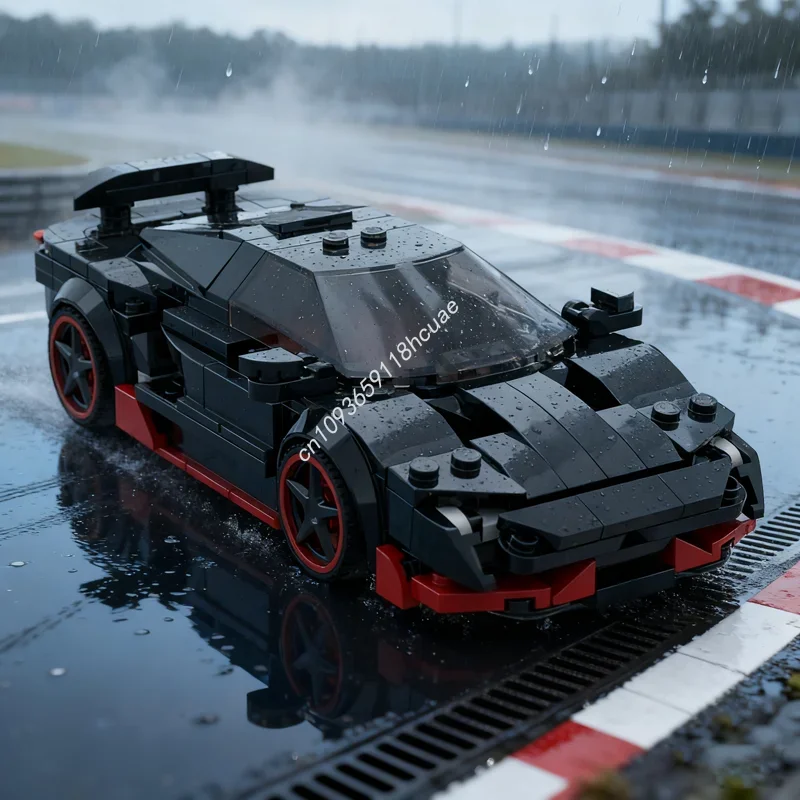 

330pcs MOC Lamborghiniesed Centenario Supercar City Model Building Blocks DIY Idea Festival Gift Education Brick Toys Birthday
