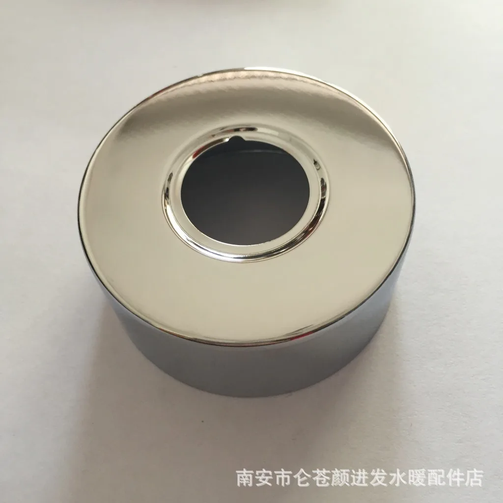 Stainless steel polishing plating 6/8=25mm hole, 30mm heightening widening thickening shower faucet shower decorative cover