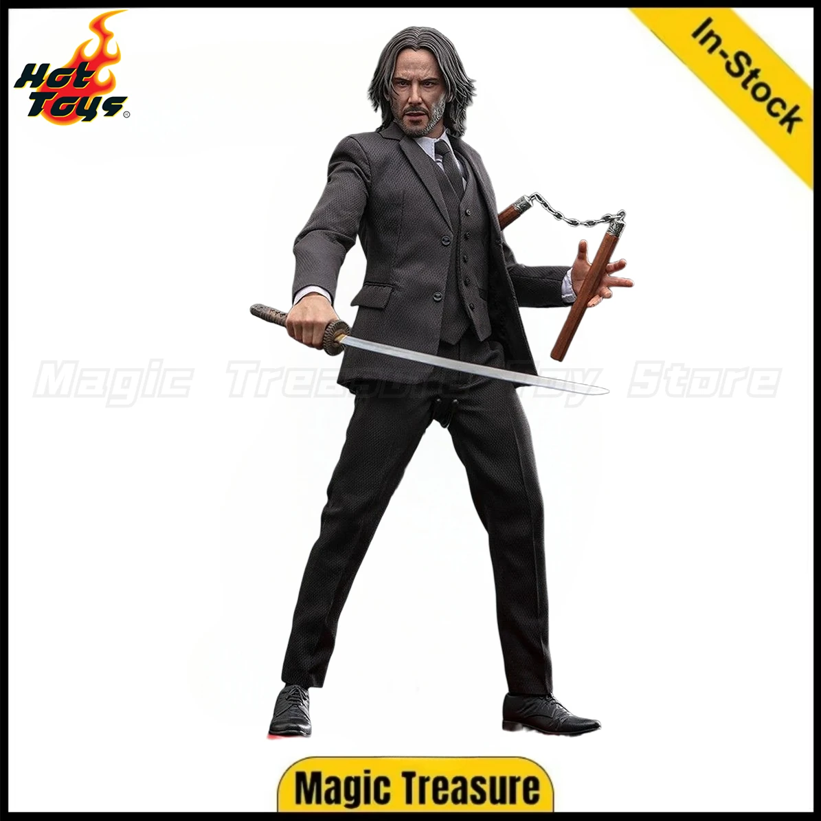 

【In Stock 】Original Hot Toys John Wick MMS729/MMS729B JOHN WICK: CHAPTER 4 JOHN WICK® 1/6TH SCALE COLLECTIBLE FIGURE