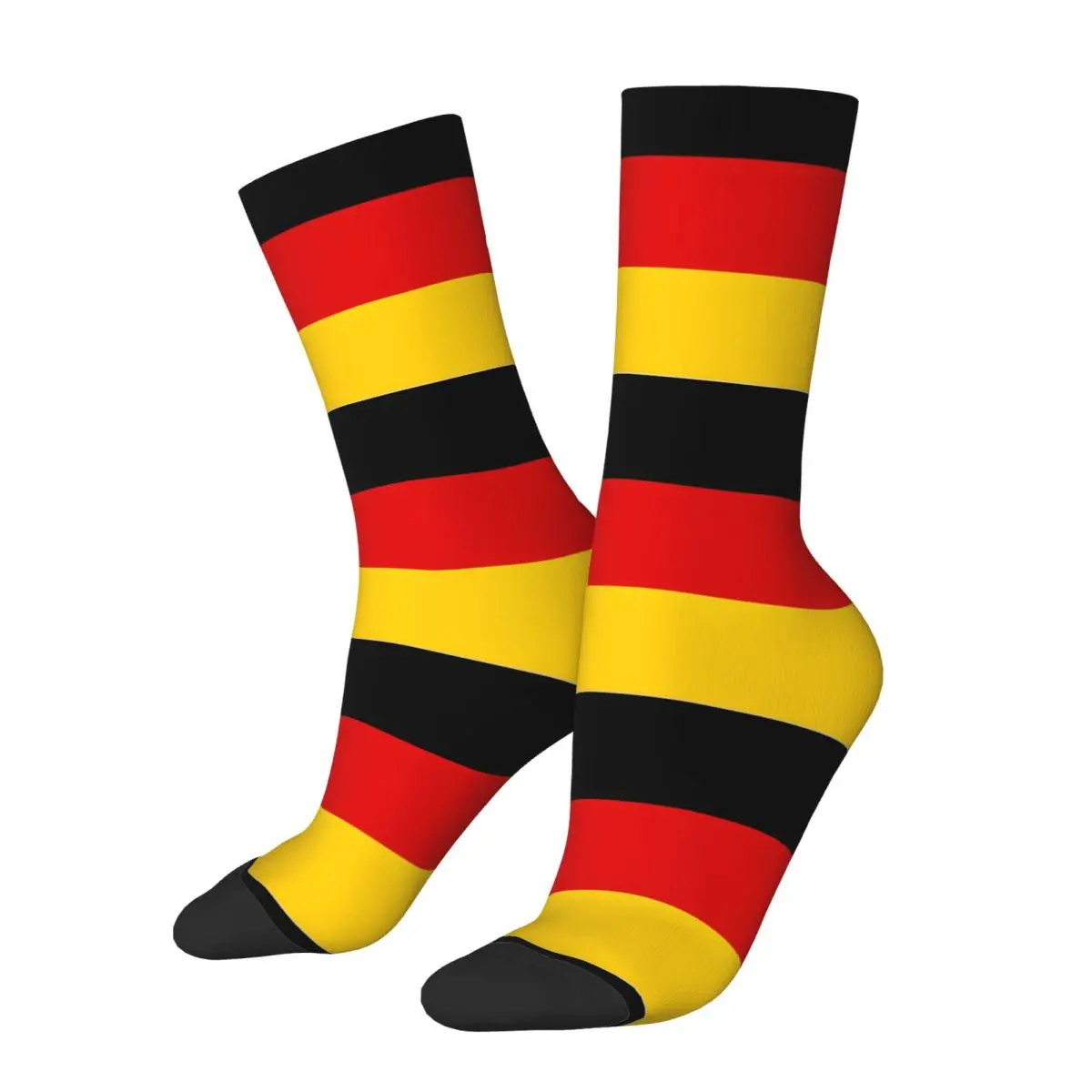 Official Flag Of Germany Unisex Winter Socks Windproof Happy Socks Street Style Crazy Sock