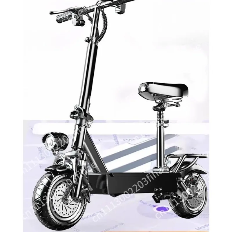 Portable 10-inch foldable adult model, transportation double shock absorption, scooter
