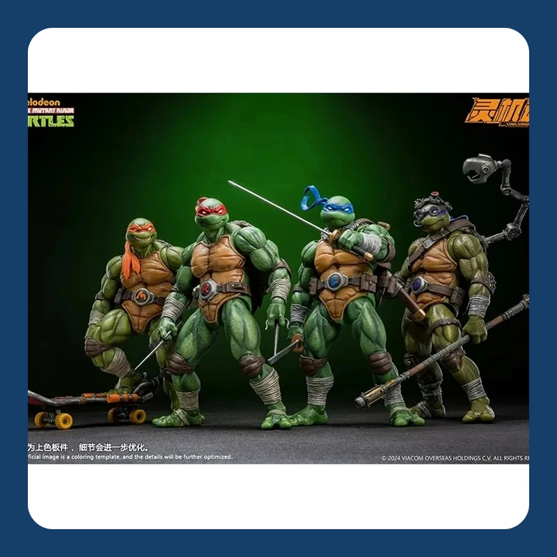在庫あり 100% オリジナル LingJiHun 1/12 スケール TMNT 