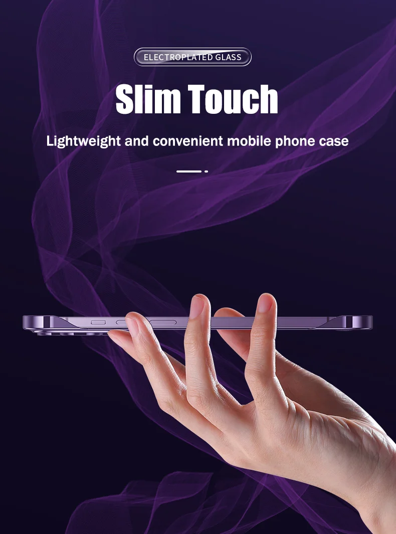 Luxuriöse, rahmenlose, magnetische Hülle mit Plating-Optik für Magsafe, dünne Schutzhülle für iPhone 16, 17, 13, 18 Pro Plus Max, kabelloses Laden, transparente, schlanke PC-Hülle – Detail 7