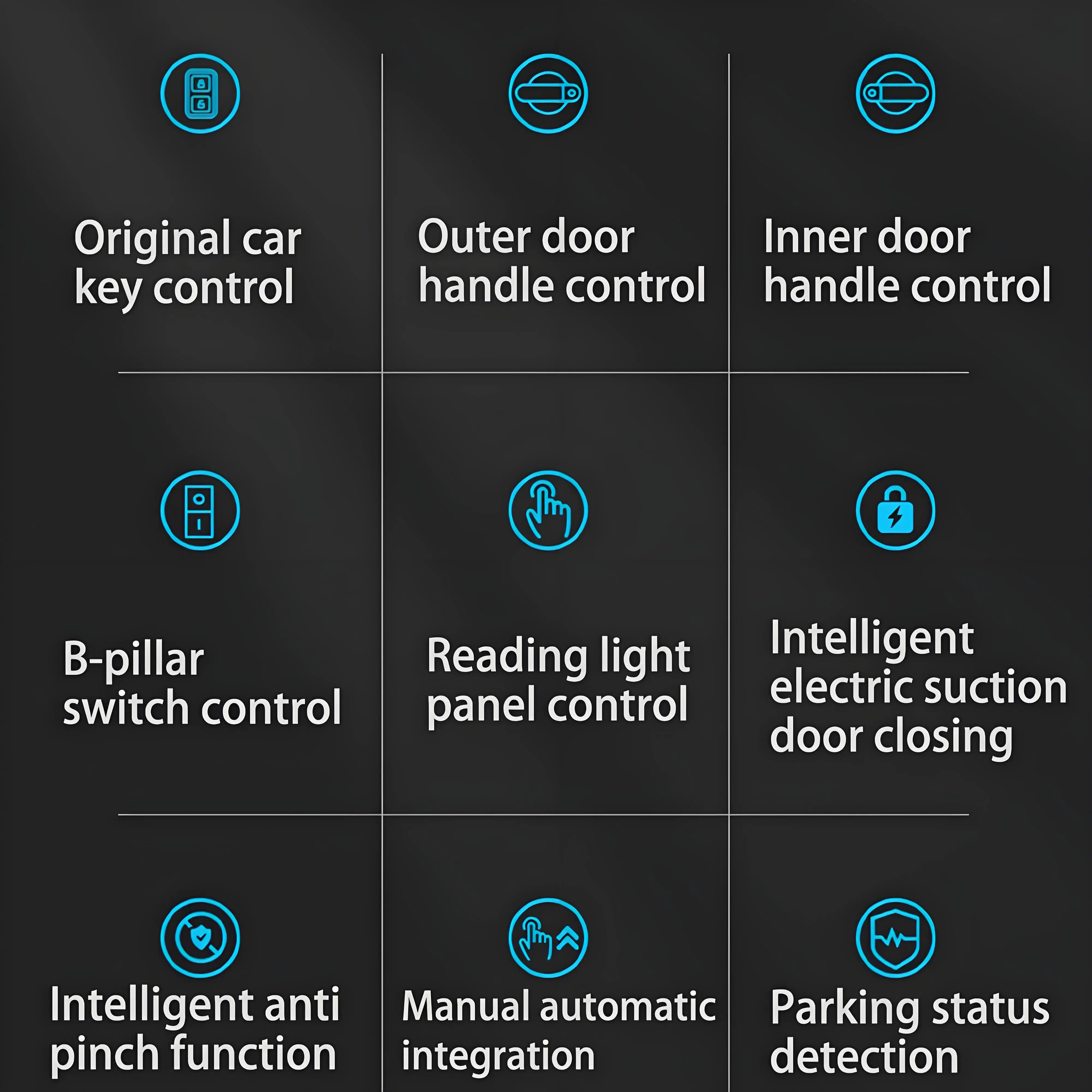 for Maxus Avior V90 LDV e Deliver e-Deliver eDeliver 9 Smart Automatic Electric MPV Side Power Sliding Door Control System