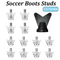 4/12PCS Football Boot Studs Replacement 13MM &16MM Football Shoes Cleats Spikes with Wrench Tool for Athletic Sports Sneakers
