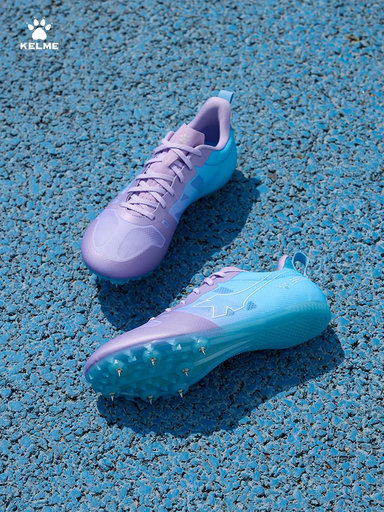 Kelme Short Running Track And Field Shoes For Male And Female Students In Professional Long Jump Competitions With Nails