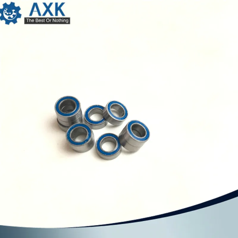 695RS Bearing 10PCS 5x13x4 mm ABEC-3 Hobby Electric RC Car Truck 695 RS 2RS Ball Bearings 695-2RS Blue Sealed