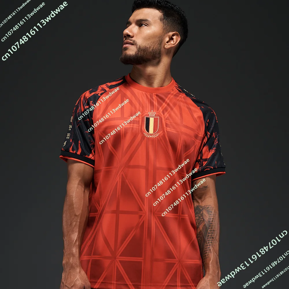 2026 WC Edition New Arrival Belgium Heritage Jersey 3D Printed T-Shirt Football Men's KID Sports Family Boys Fans Footy Jerseys