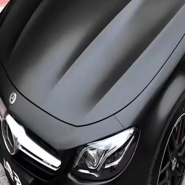 New Design Satin Black TPU PPF Film Anti-Scratch Matte Black Color Protective Sticker for Car Body Auto Paint Protection