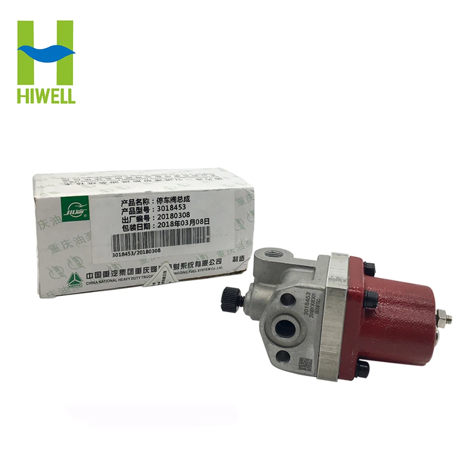 

Original Fuel Shut Off Solenoid 3018453 24V Solenoid Valve For Cummins NT855 N14 Engine