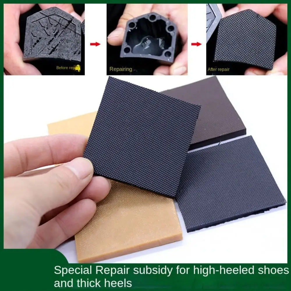 Repair Material Shoe Repair Wear-resistant DIY Soles Outsole Replacement High Heel Accessories Anti-slip Rubber Sole Protector