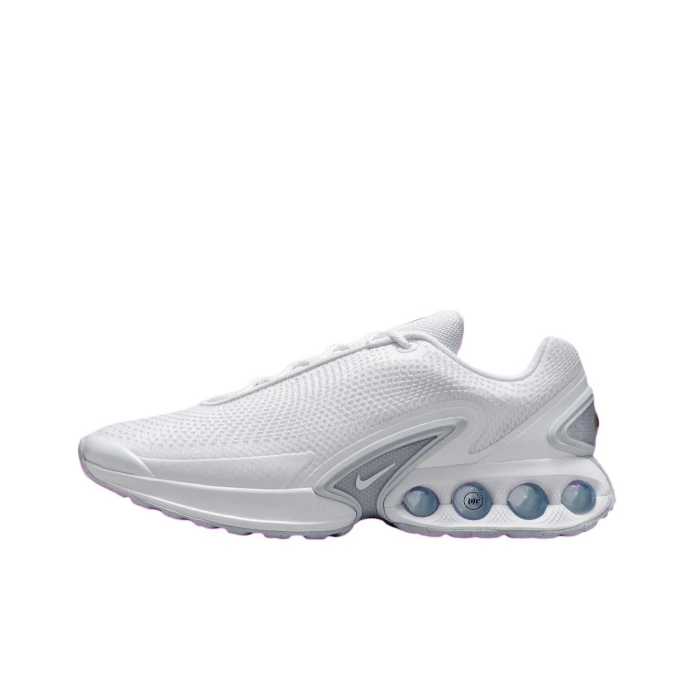 Nike Air Max Dn 'White/Metallic Silver' Mesh, Textile Cushioning Abrasion Resistant Breathable DV3337-101