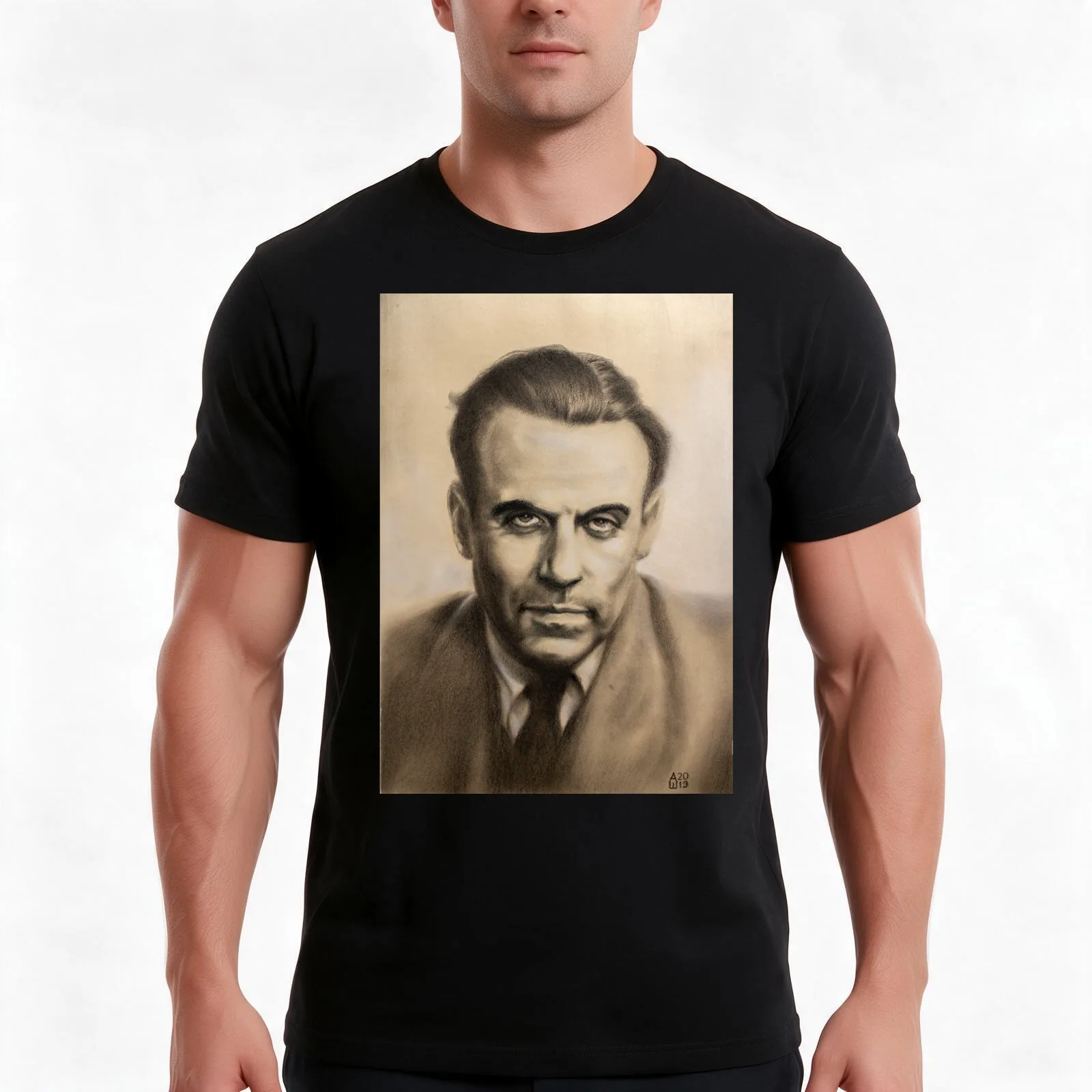 Louis-Ferdinand Ce?line T-Shirt, Summer Casual Cotton Tee, Oversized Streetwear Tops, Vintage Graphic Print, Unisex Men Women