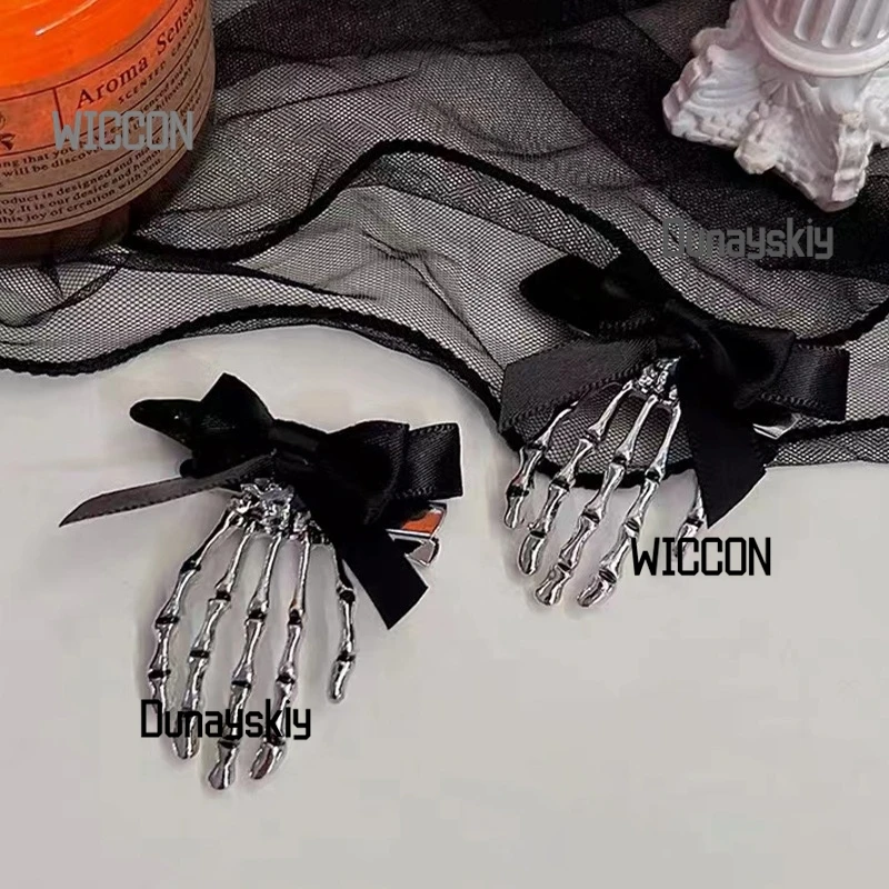 

Butterfly Knot Skeleton Ghost Claw jirai kei cosplay costumes accessions kawaii party Halloween cosplay