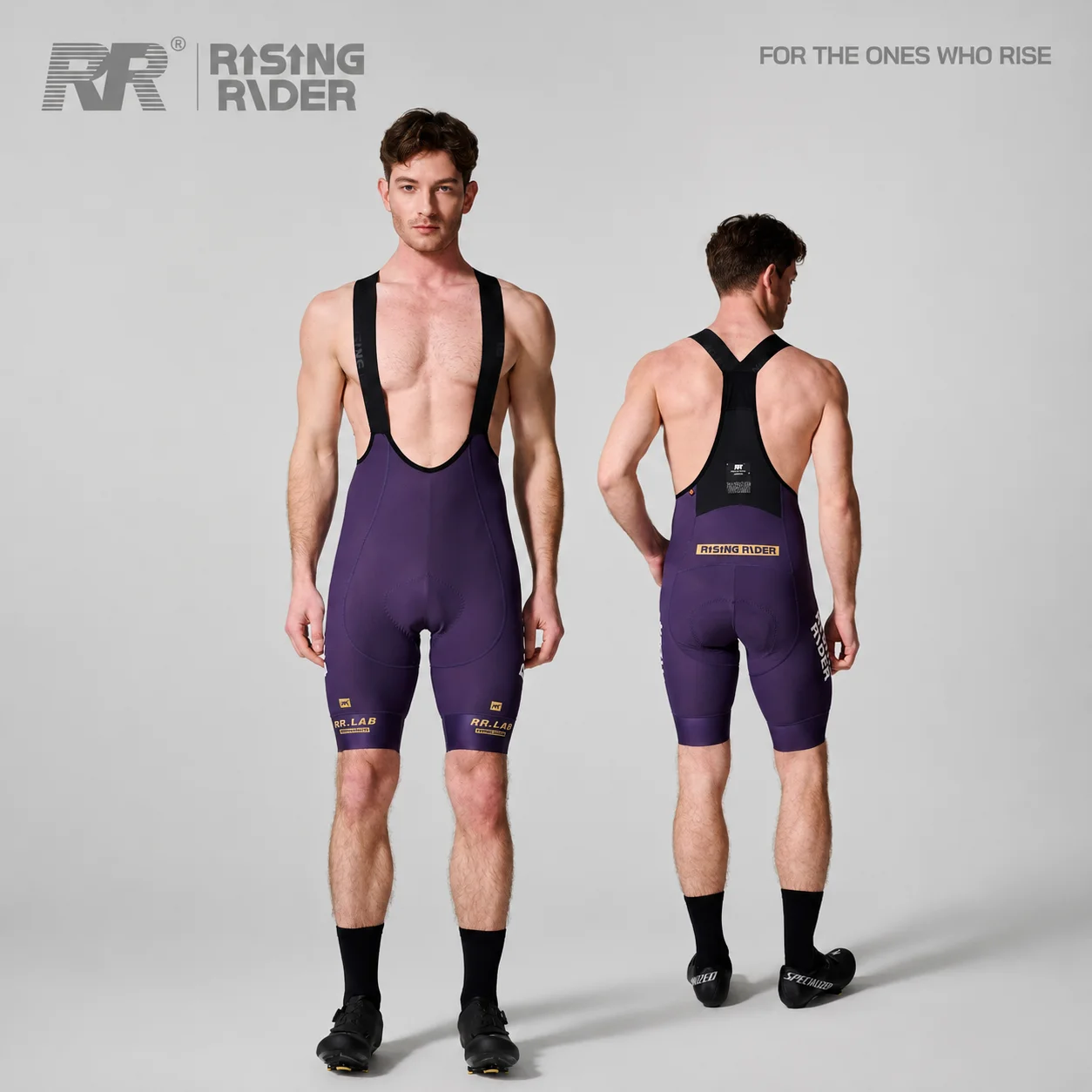 RR Men Cycling Bib Shorts Spring Summer Advanced Double Arrow Pad Road Bike Shorts
