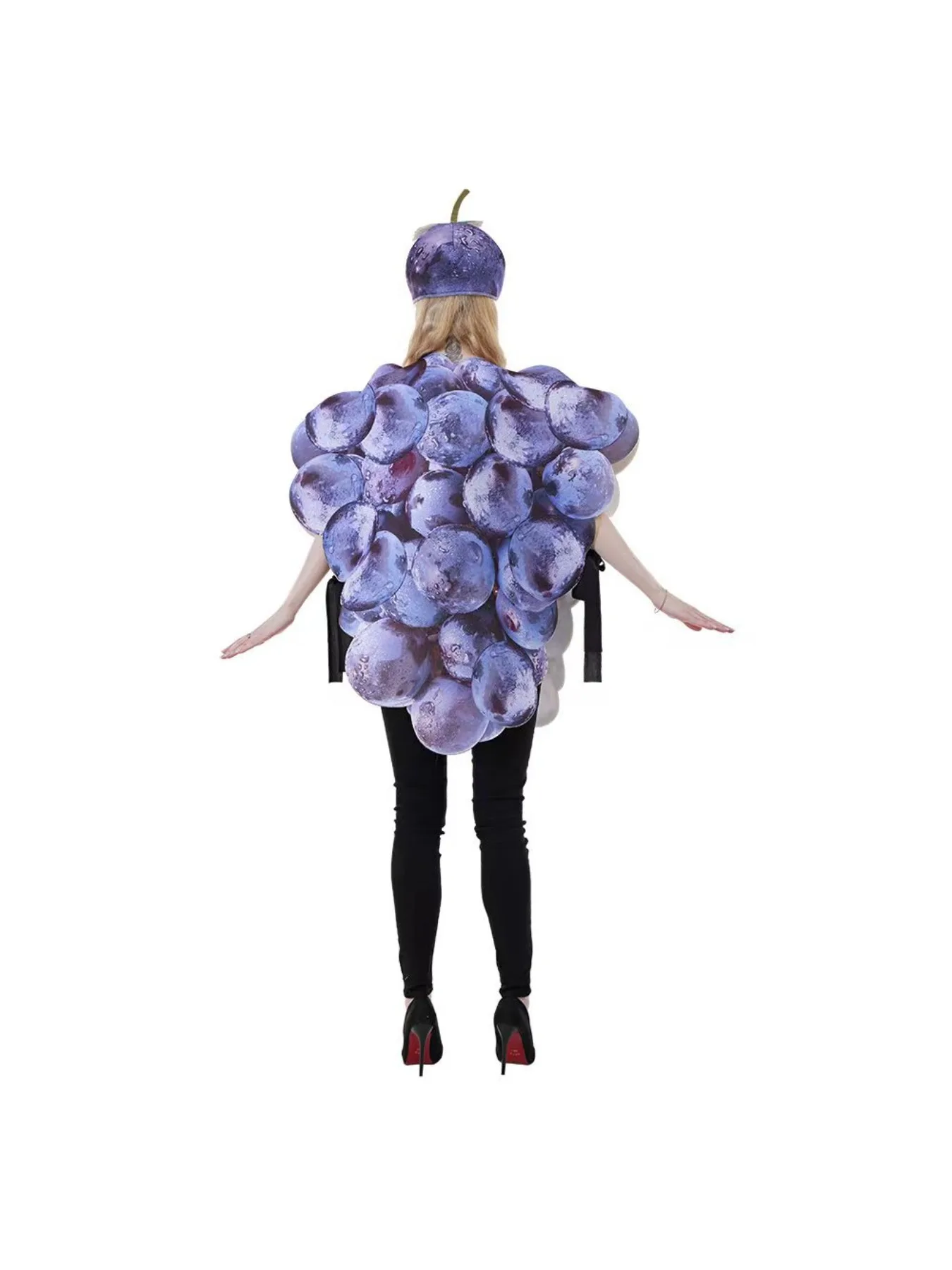 New Grape Costume For Fruit Party Sports Meeting Halloween Stage Performance Role Play Outfit view 2