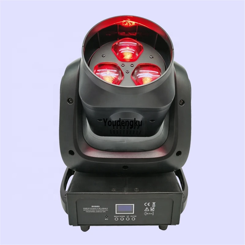 4 pieces 150w led mini moving head beam 3x40w 4in1 rgbw bee eye led Moving head zoom Stage Lighting led light dmx moving beam