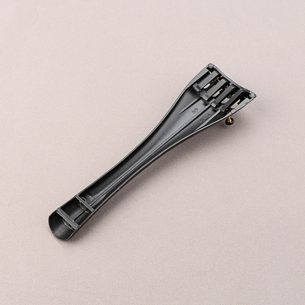 

Cello Tailpiece String Board Durable Practical Anti Slip Replacement 4 hole Tuner Bridge Holder Instrument Accessories