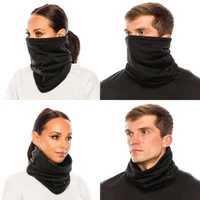 Polar Fleece Neck Tube Scarf – Winter Neck and Ear Warmer for Fishing, Skating, Running and Cycling, Adjustable