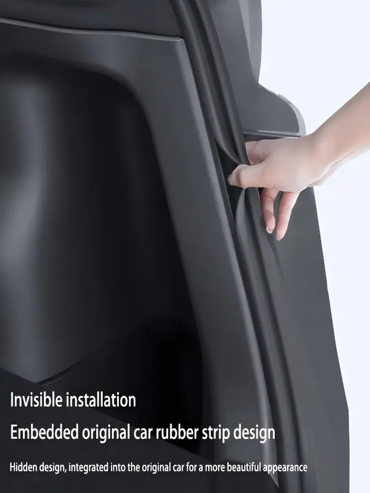 Trunk Side Protection Panels for Tesla Model Y 2021-2024 Full Cover Boot Guard Anti Scratch Interior Protector 2PCS Set