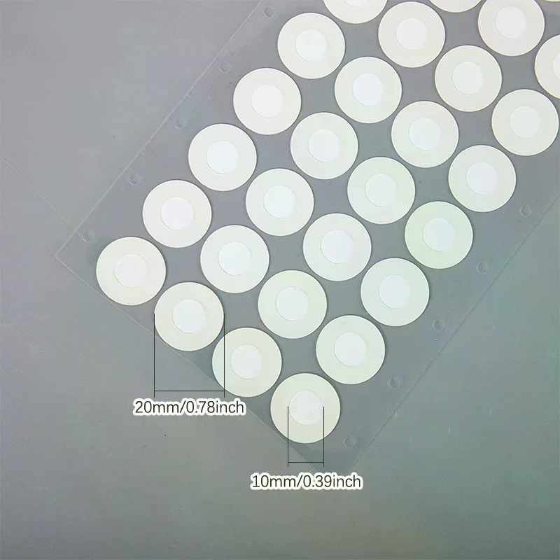 32pc/sheet Synthetic Sterile Mesh Filter Paper Stickers 20mm Hydrophobic Breathable Membrane for Mushroom Cultivation Wide
