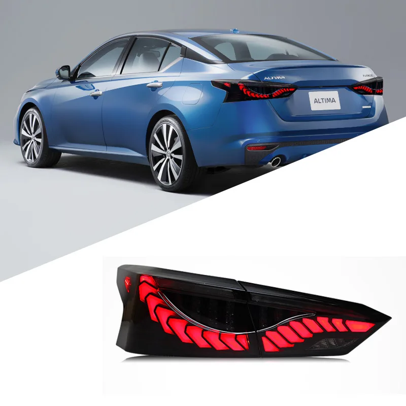 

Suitable for Nissan 19-22 ALTIMA Teana tail light assembly modified LED dragon scale running light