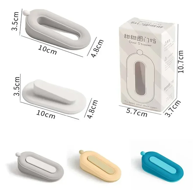 ประตูกระจกประตูการ์ดตะเข็บประตูคงที่Windproof Anti-collisionซิลิโคนเล็บบัฟเฟอร์ฟรีLovely Home Improvement