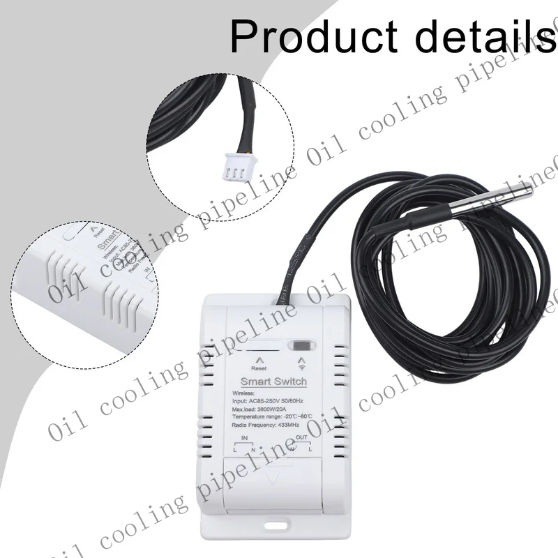 A+ Smart Thermostat with Temperature and Humidity Sensor for Tuya For Zigbee