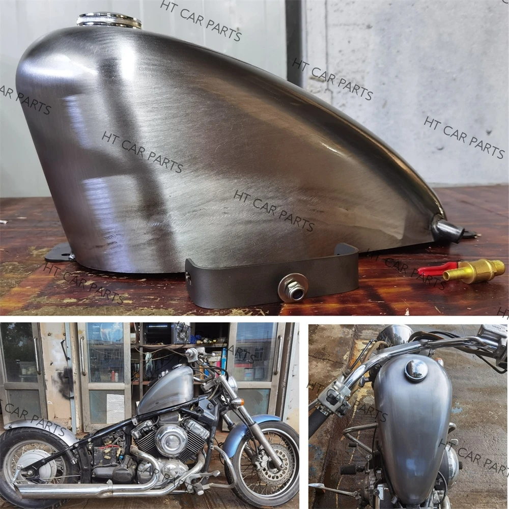 

Motorcycle Vintage Fuel Tank Gas Retro Petrol Tank For Yamaha DRAGSTAR400 Model 650 Handmade Motorcycle Gas Fuel Tank