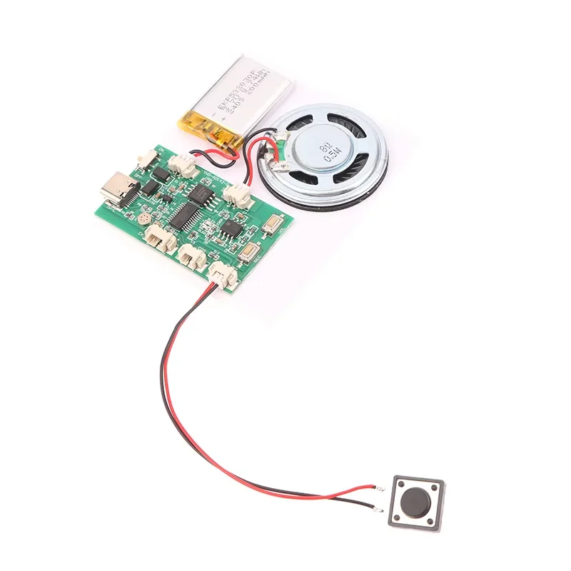 Programmable 8M 16M 32M USB Recordable Birthday Card Music Voice Module Chip for DIY Voice Audio toy Greeting Card