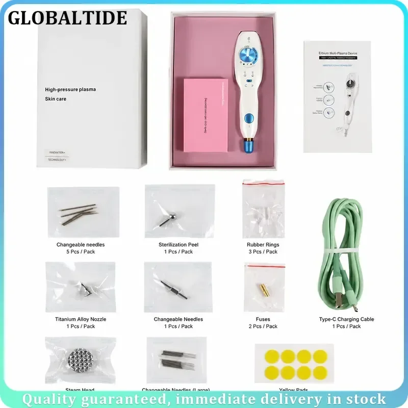 Plasma Pen Cold Fibroblast Skin Tightening Wireless Eyelid Lift Acne Treatment Machine Quick Charge Portable Device