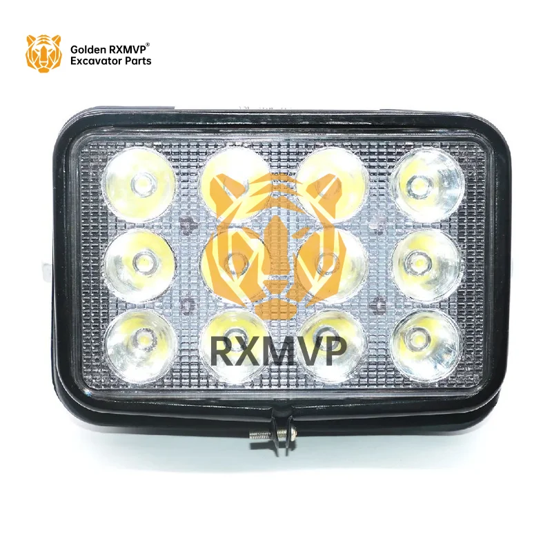 YM-36W-025 Excavator spare parts excavator tail light for 12 beads reflective cup tail light left and right led lights