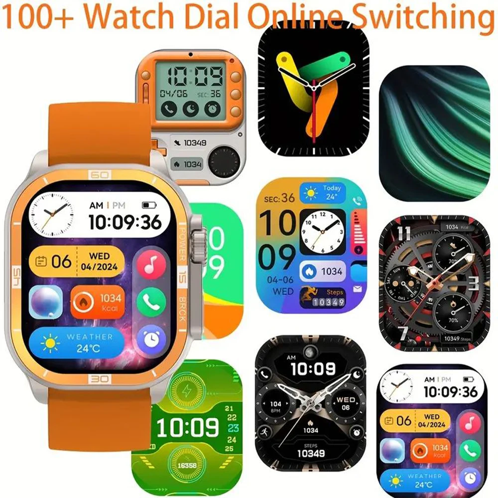 Kids Smart Watch NFC AMOLED 2.06 inch 410 * 502 full Screen Touch Bluetooth Call GPS Motion Trajectory Women\'s Smartwatches 2024