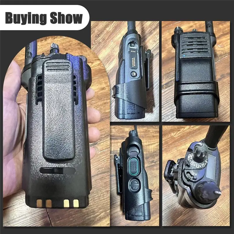 SQPP-For Motorola APX6000 APX8000 PMLN5709 PMLN5709A Holder APX6000 APX8000 Intercom Back Clip For PMLN5709A PMLN5709 Waist Clip