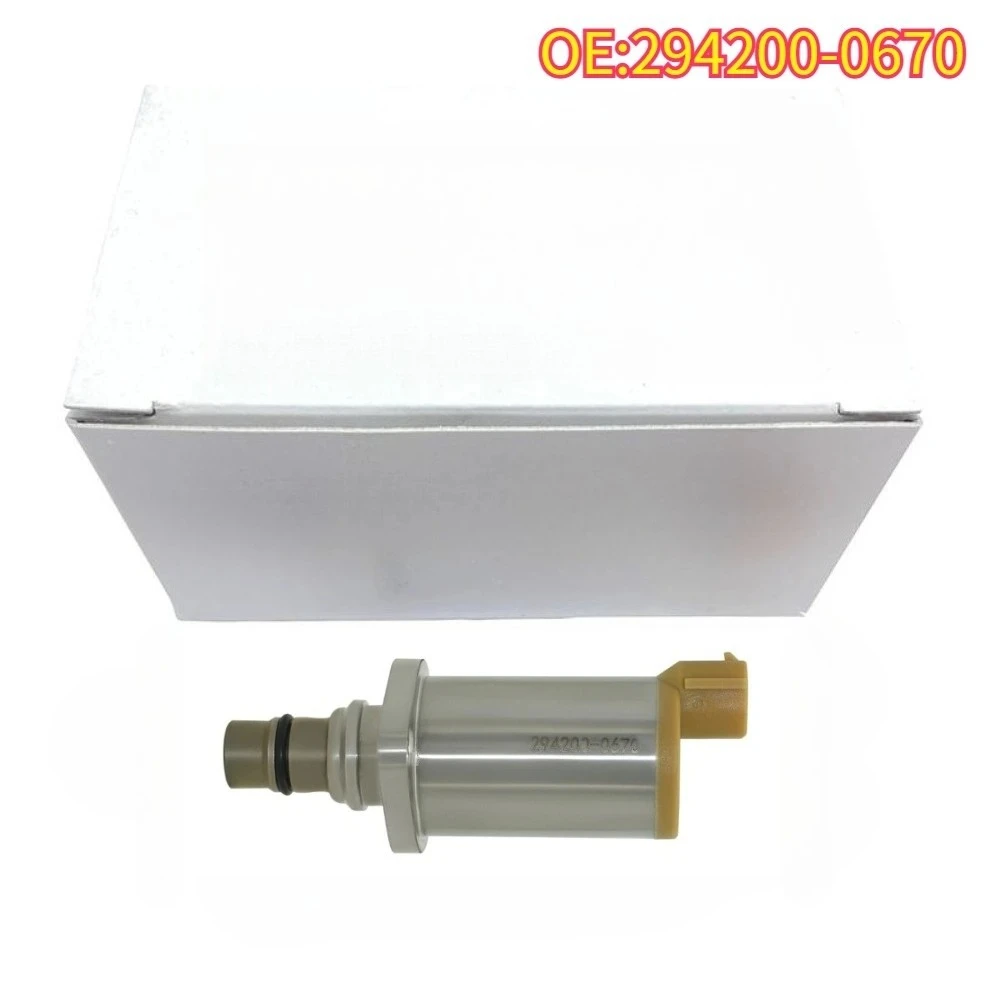 

High quality New For 294200-0670 Diesel Fuel Pump Regulator Suction Control SCV Valve For 6HK J08 J05E J08E
