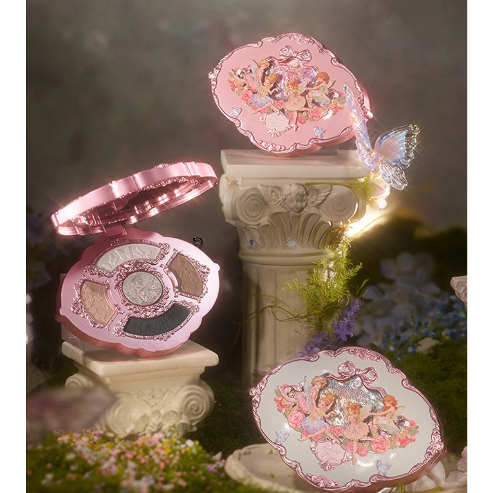 

[New Product] Flower Know Midsummer Night Relief Five-Color Eye Shadow Four Dumb One Flash Comprehensive Plate