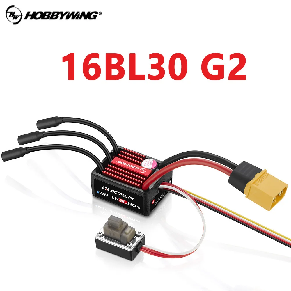 2025 ใหม่ Hobbywing QuicRun WP 16BL30 G2 30A ESC Brushless Sensorless สําหรับ 1/16 1/18 RC รถ