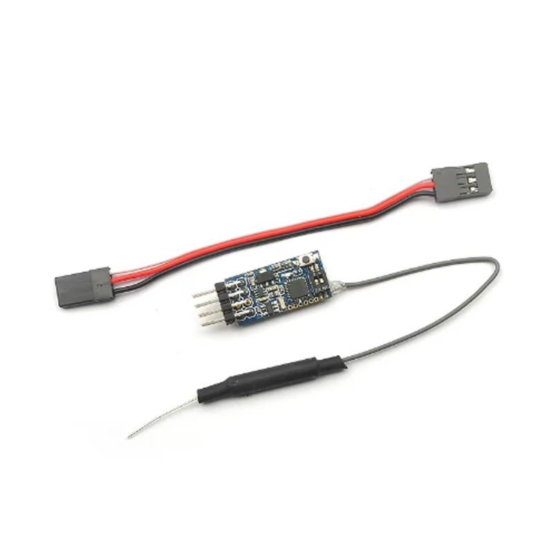 FD802 2.4G 8CH Mode PPM SBUS Mini Receiver Telemetry 12X25mm for FRSKY D8 FRSKY ACCST X9D Plus DJT DFT RC Airplane FPV Drone