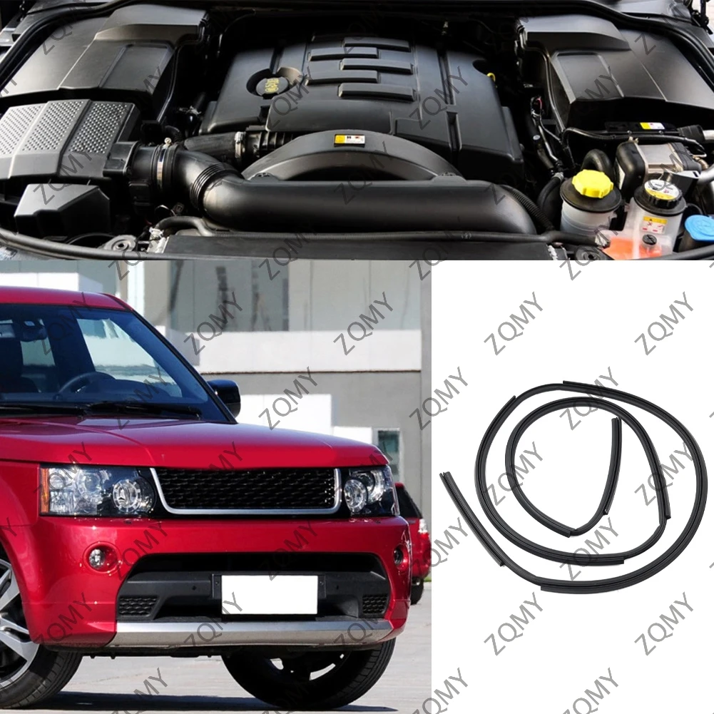 Car Front Hood Bonnet Weatherstrip For Land Rover LR3 LR4 Discovery 3 4 2005-2016 / Range Rover Sport 06-13 LR054366 LR015150