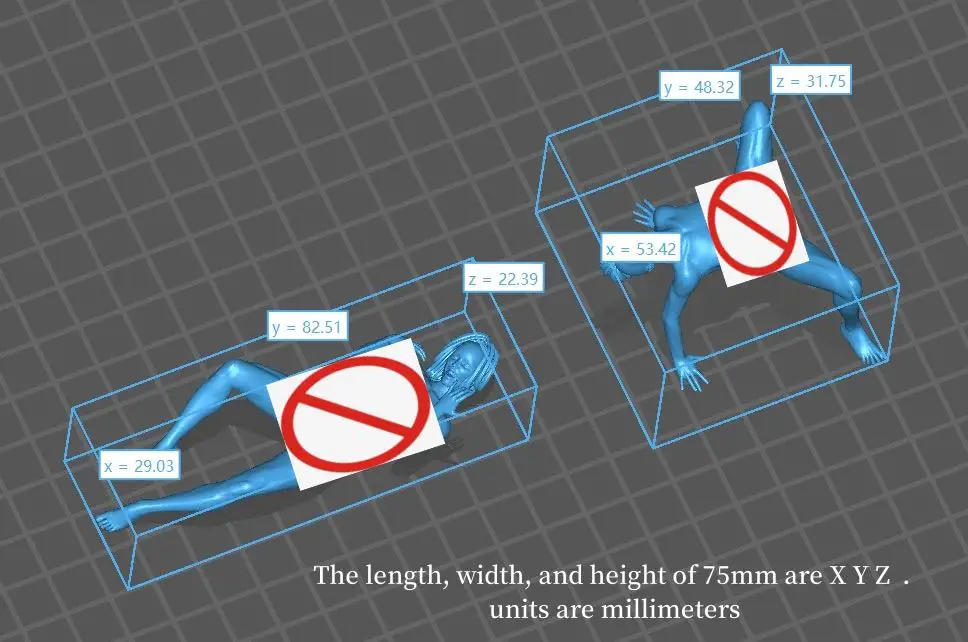 (1/35=50mm,1/24=75mm,1/18=100mm,1/16=120mm)  3D printing ，NSFW , miniature model resin figure , Unassembled and unpainted kit