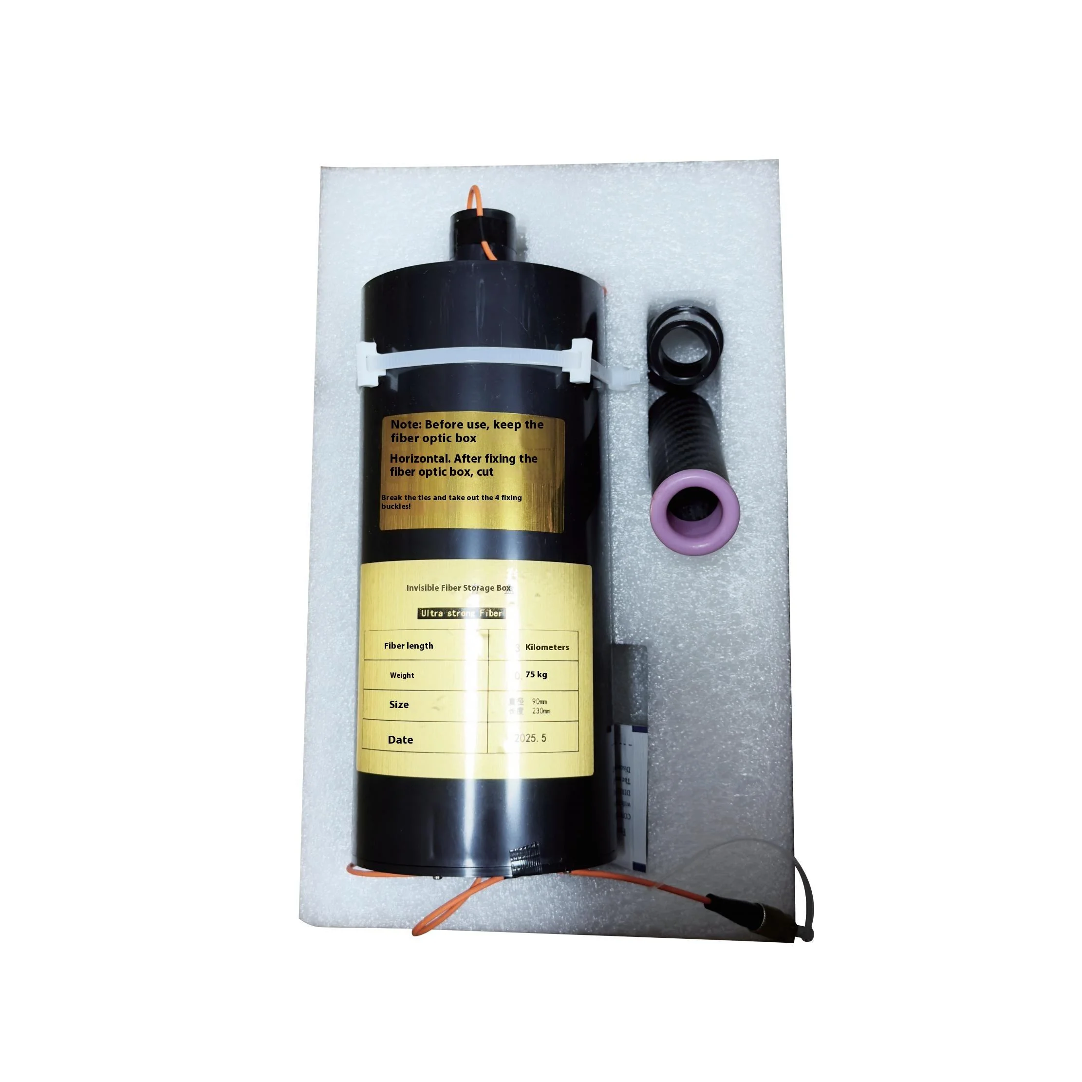FPV Drone Fiber Optic 10km Data Transmission Module 10KM Low Latency Fiber Optic Transmission 0.26mm Cable with Remote Control