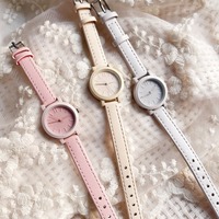 2025 Women's Watch Small Dial Simple Girl Versatile Strap Small and Small, Small and Small, Minimalist Design Sense High Beauty