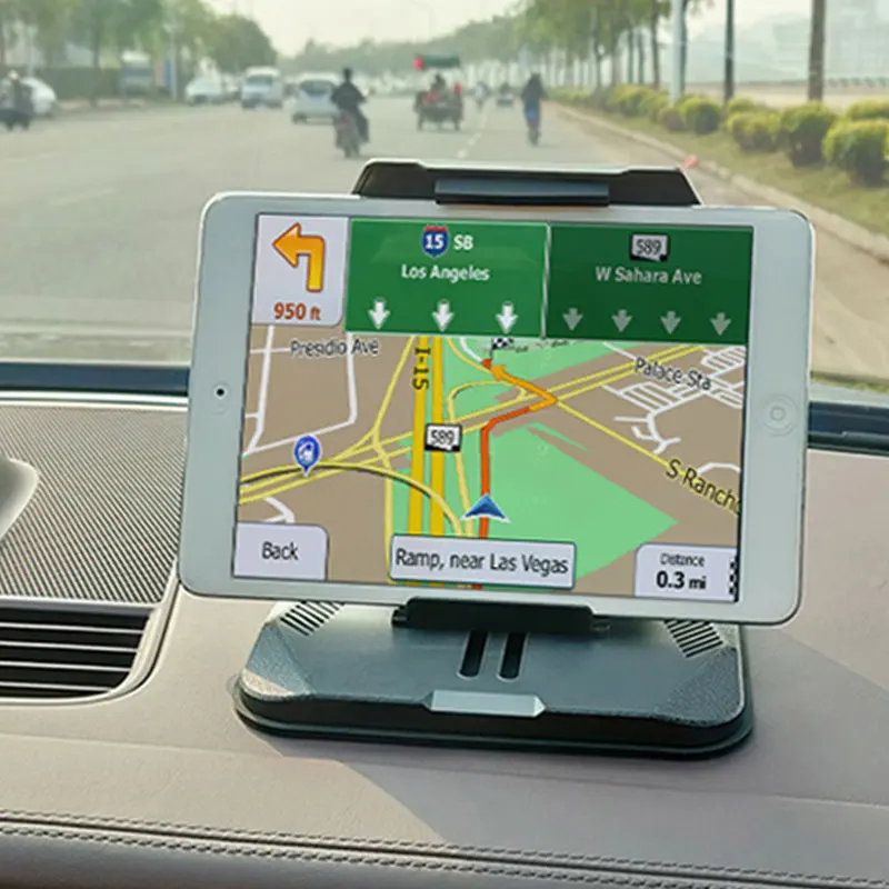 Uniwersalny uchwyt samochodowy na telefon na deskę rozdzielczą 4,0 do 8 cali Uchwyt na tablet w samochodzie na iPhone MAX iPad Mini GPS Stojak na telefon samochodowy