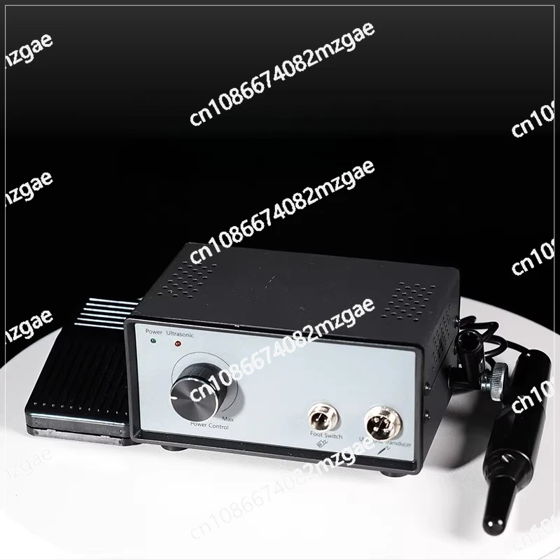 Ultrasonic Cutting Knife - AC 220V Electric Craft Tool for Plastic, Carbon Fiber, Models, ABS, PVC with 12 Blades & Foot Pedal