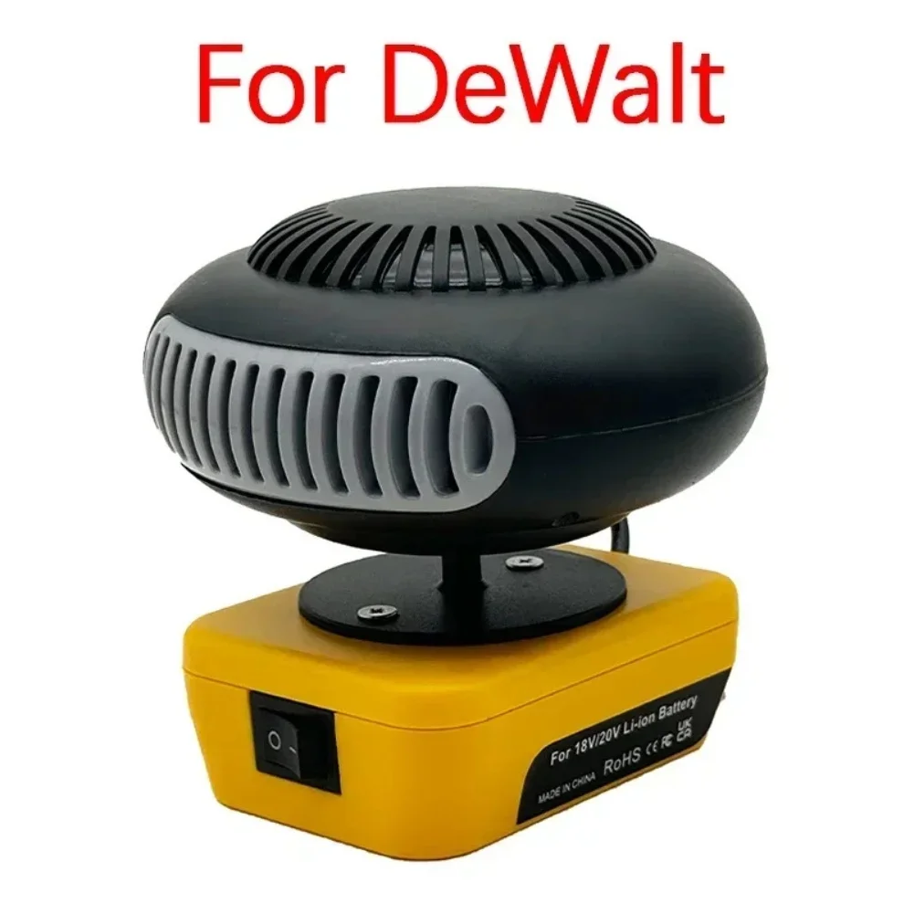 Battery Powered Car Heater Battery Heater Battery Powered Portable Heater 3-second Warm Air Automatic Overheat Protection