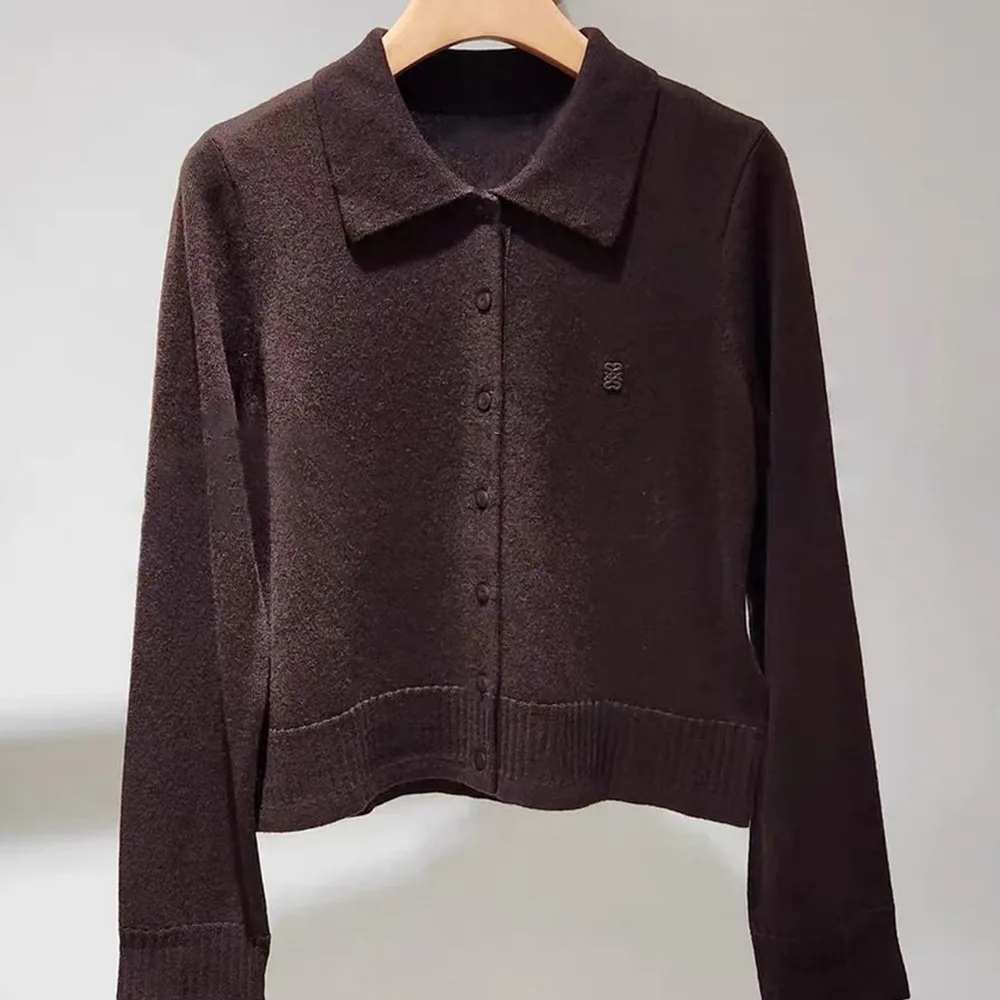 

High-End Ne Knitted Cardigan And Vest Set Ele Casual Versatile Women's Faion Ensemble Autumn Winter Collection