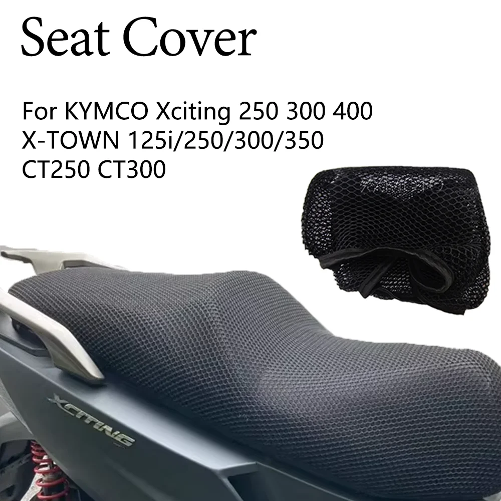 For KYMCO Xciting 300 350 X-TOWN 125i CT 250 CT250 CT300 Motorcycle Seat Cover Insulation Non-Slip Protection Cushion