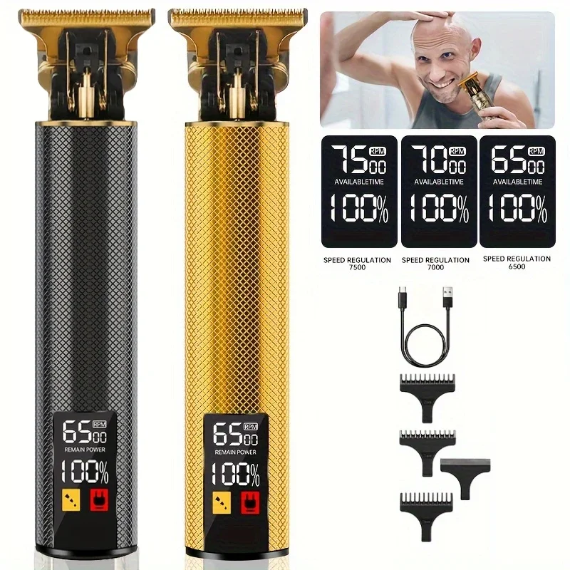 Power Large-screen Display T9 Retro Original Suit Machine Large-capacity Battery Super Long Battery Life Barber Clipper Hair