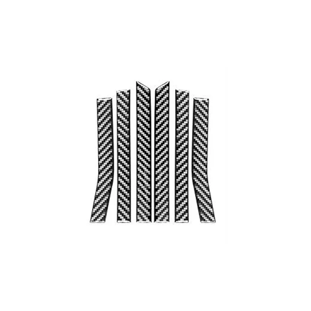 For Lincoln Navigator 2021-2022 Carbon Fiber Car Door collision prevention strip Sticker Trim Film  Accessories